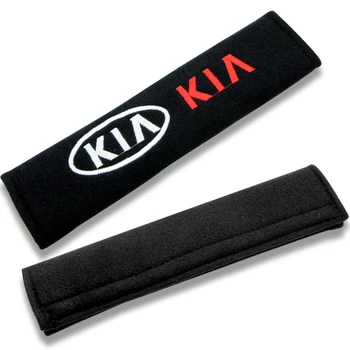2 buc Auto KIA Logo-ul Centurii de siguranță Capac Auto Gordel pentru KIA K2 K3 K4 K5 K6 K7 KX5 Sorento 2019 Sportage R Rio Sufletul Centura de siguranță Protector