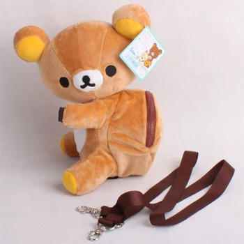 Drăguț urs de pluș sac de mesager fata de lolita geantă de umăr moale jucărie de pluș papusa cadou pentru femei fetele cu mini poseta