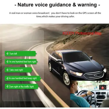 XGODY 704 7 Inch Auto Navigație GPS, FM, Bluetooth, AVIN Sat Nav Truck Navigator GPS Reverse Camera Rusia Harta Europei de Automobile