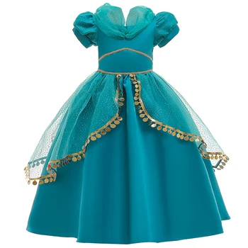 Petrecere de carnaval Consumabile Elsa Dress up pentru Fete Printesa Alba ca Zapada Costum Copii Rochie de Bal de Crăciun Copilul de Halloween Jasmine Tinuta