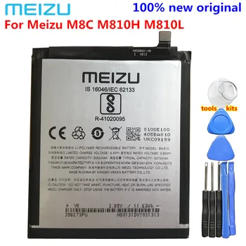 Meizu Original 3070mAh BA810 Baterie Pentru Meizu M8C M 8C M810H M810L Baterie de Telefon Mobil