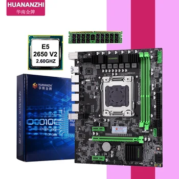 Construirea calculator DIY HUANANZHI X79 placă de bază PROCESOR memorie combo-uri CPU Intel Xeon E5 2650 V2 RAM 8G DDR3 ECC REG