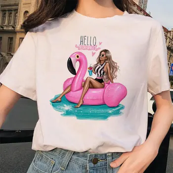 Coreea Style Femei Tricou Haine 2019 Harajuku Feminin Drăguț T-shirt de Moda Dragoste De la Paris Bună Poveste de Vara Tricou Punk Topuri