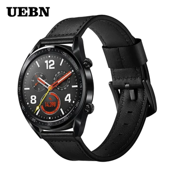 UEBN 20mm 22mm curea din Piele pentru Ceas HUAWEI GT 2 42mm 46mm Sport Activ Classic Edition/ONOARE Ceas Magic 2 Watchbands