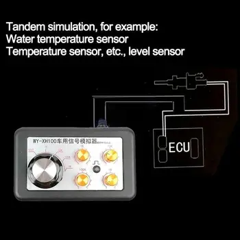 Electronice auto 12V Vehicul Semnal Simulator Senzor de Temperatură Apă/Combustibil Tester Feroviar Senzor de Presiune Senzor arbore Cotit