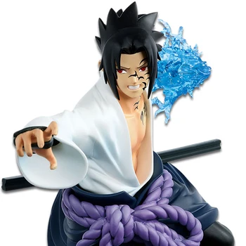 RORONOA Original Banpresto Anime Naruto Vibrații Stele Naruto Sasuke Figura de Acțiune de Colectare Figurals Model de Păpuși Brinquedos