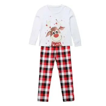 Familia Crăciun Potrivire Set De Pijama Femei Mens Pijamale Pijamale Familie Haine De Potrivire Tata Mama Copii Xmas Seturi