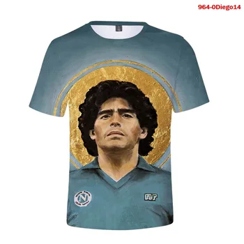 Tricou Maradona 10 Tricoul 2020 Brand de Îmbrăcăminte cu mânecă Scurtă pentru Bărbați T-shirt, Blaturi Diego Armando Maradona 3d Tricou pentru Bărbați și Femei