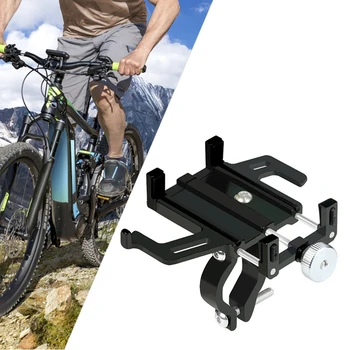 Bicicleta cu suport pentru Telefon de Biciclete Suport de Telefon Mobil din aliaj de Aluminiu Rezistent Reglabil Bicicleta Telefonul Sta Fix Telefon GPS Suport
