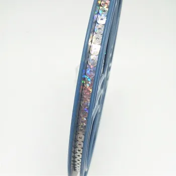 12pcs Noua Moda de Înaltă Calitate cu Sclipici paiete Tambur CD lungime 95meters Eco-friendly 5mm broderie cu paiete, role de vanzare