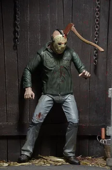7inch NECA 3D vineri 13 Partea 3 Jason PVC figurina Jucarie de Groază Halloween Cadou