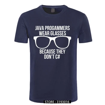 Programator Java cu Maneci Scurte T-shirt Adolescente Hip Hop Camisa din Bumbac O-gât pentru Bărbați Tricou Pentru Grup