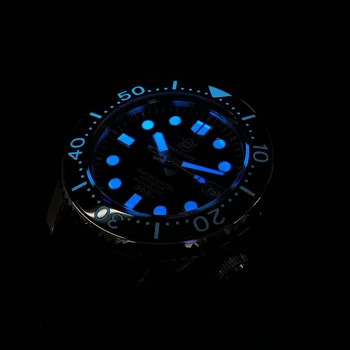 STEELDIVE bărbați ceas de scufundare mens automatic ceasuri mecanice rezistent la apa 200m ceas Elveția luminos safir NH35 ceas