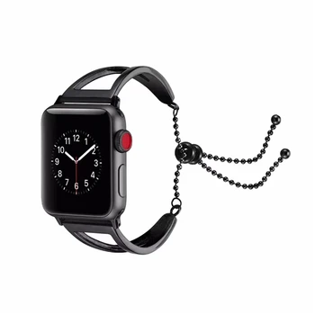 Bijuterii femei Watchband Pentru iWatch Apple Watch 38mm 42mm 40mm 44mm Seria 4 3 2 1 Bandă din Oțel Inoxidabil Curea Încheietura Curea Brățară