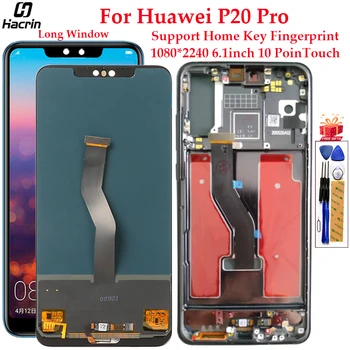Display Pentru Huawei P20 Pro tv LCD Display Touch Screen Cu Cadru Înlocuirea Ansamblului Pentru Huawei P20 Pro CLT-L29 Ecran de 6.1 inch