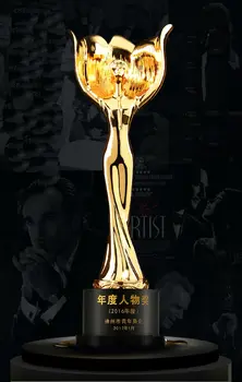 Fierbinte!Cel mai bun Oscar, Statueta Echipa Companiei Genial Contribuția Concurs Câștigător de Premii de Campion Trofeul ,transport Gratuit!