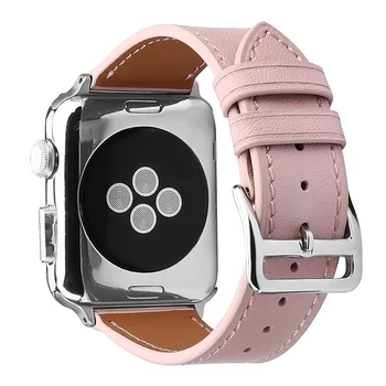 Curea de Ceas din piele pentru Apple Watch Band 40mm 42mm 44mm 38mm Watchbands pentru Iwatch Seria 5 Se 6 4 3 Bratara Curea Accesorii