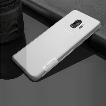 Pentru Samsung Galaxy s9 TPU Caz Transparent Moale Caz Acoperire Pentru Samsung Galaxy s9 plus NILLKIN Nature Lux Capacul din spate Caz