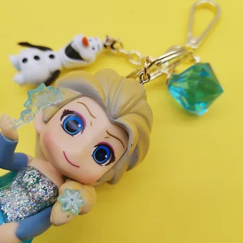 Disney noi congelate breloc papusa Olaf printesa sac pandantiv cadou pentru fetite baby elsa jucarii