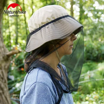 NatureHike NH Camping Protector Pălărie Fata ochiurilor de Plasă Anti Mosquito Net în aer liber Camping Hiking Trekking Fotografie Apicultor