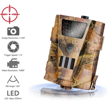 Fabrica preț scăzut, promovare 1080p sălbatice camera 12MP camera de vânătoare 850nm 30 LED-uri infrarosu camera de animale sălbatice Hunte