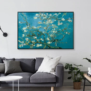 Impresionist Floare de Cais, de Van Gogh Panza Pictura Ulei de Perete de Arta Artist Celebru de Imprimare Poster Imagine pentru Living Decorul Camerei