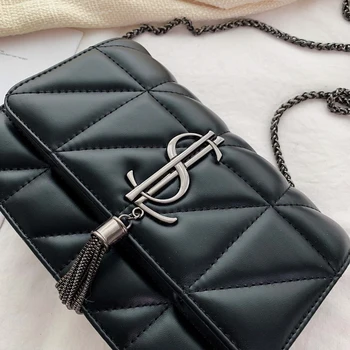 Brand de lux Geantă de mână 2019 Noua Moda Simplu Pătrat geanta de Calitate din Piele PU pentru Femei Geantă de mână de Designer de Blocare Umăr saci de Messenger