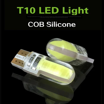10 buc W5W T10 LED-uri Auto Clearance-ul de Parcare cu Lumină Automată Poziție Lățime Lampă Bec Pentru mazda 3 6 gg gh cx-5 rx8 cx 7 CX5 323 2 5 8