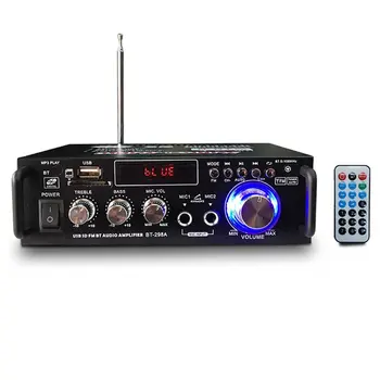 600W Digital HIFI Stereo Bluetooth Audio Amplificator SD FM Microfon Masina Acasa Durabil