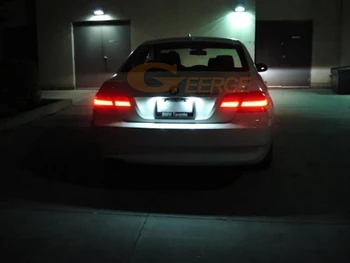 Pentru BMW seria 3 E90 E92 E93 M3 2008-2012 Excelent Ultra luminos Led-uri smd de înmatriculare lampa Nu OBC eroare Accesorii auto