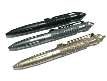 1 BUC Aliaj de Aluminiu Pen Semnătura Scris Stilou Geam Spart EDC Unealta de Supraviețuire în aer liber Tactice de Auto-apărare Pen