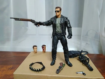 18cm Nou NECA Terminator T-800 Întuneric Soarta Sarah Connor figurina de Colectie Model de Jucărie Cadou