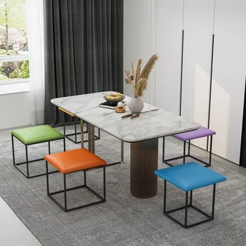 Creative uz casnic ceai de masă scaun mic mic de familie camera de zi canapea scaun Nordic multifunctional magic cube combinație scaun