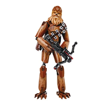 Star Wars Construibil Figura Darth Vader Sturmabteilung Chewbacca Kylo Ren Boba Fett Acțiune Figura Cadouri De Crăciun De Jucărie Pentru Copii
