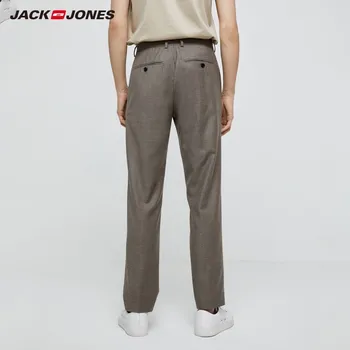 JackJones New Sosire Bărbați Confortabil de Lână Împletit Costum de Afaceri Pantaloni Bărbați| 219339509