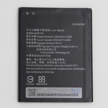 2900mAh/3000mAh BL243 Bateriei pentru Lenovo K3 Note K50-T5 K50-T3S A7000 A5500 A5860 A5600 A7600 de Înlocuire a Bateriei