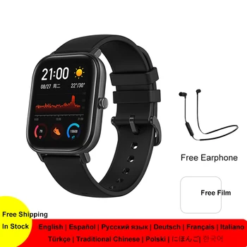 Amazfit GTS Smartwatch GPS Sport Ceasuri Inteligente 2020 de 24 de Zile Baterie de Control de Muzică Huami Bluetooth Portabil Ceas pentru Femei Barbati