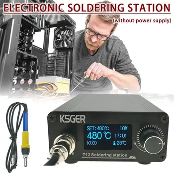 KSGER T12 V3.0 STM32 OLED Digital Controler de Temperatura Stație de Lipit Tije T12-K B2 BC2 D24 Electrocauter Aparate