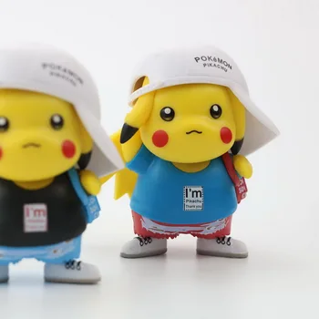 3PCS Takara Tomy Pokemon Go Colecții de Modele de 8-12cm Pokemon Trendy Pikachu Anime Cifrele de Acțiune Păpuși Jucarii Cadouri de Craciun pentru Copii