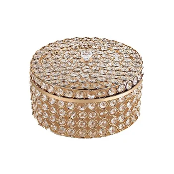 European de Cristal bomboane tava cosmetice cutie de depozitare cutie de bijuterii de nunta recuzită ornamente de export farfurie decorativa