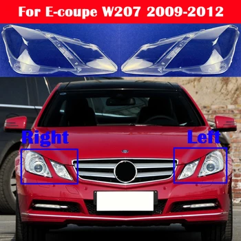 Masina Faruri Capacul Farului Abajur Pentru Mercedes-Benz E-class Coupe W207 2009-2012 Lampcover Lentile de sticlă Coajă de E-coupe C207