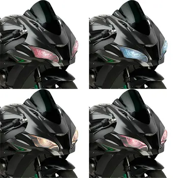 Pentru Kawasaki Ninja ZX-10R ZX10R ZX 10R 2016 2017 Motociclete 3D Carenaj Fata Faruri Autocolant Garda Autocolante de protecție