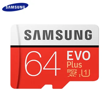 Original Samsung Card de Memorie de 64GB U1 Mare Viteza Class 10 UHS-I U3 Micro SD EVO PLUS de 128GB, 256GB Card TF