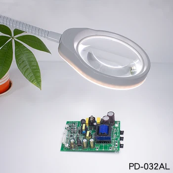 3X 5X, 8X, 10X Birou Clip-on Lupa Lampa de iluminat Iluminat Optic cu Lupa Pentru PCB Inspecție Frumusete Stomatologie 3/10X