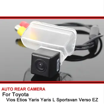 Pentru Toyota Vios Etios Yaris Yaris L Sportsvan Verso EZ Oglinda Auto de Parcare Inversă de Rezervă din Spate Vedere aparat de Fotografiat HD CCD Viziune de Noapte