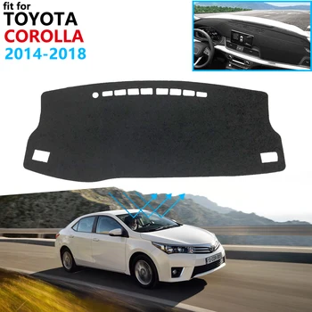 Tabloul de bord Capacul de Protecție Pad pentru Toyota Corolla E170 E160 2016 2017 2018 Accesorii Auto de Bord Parasolar Covor