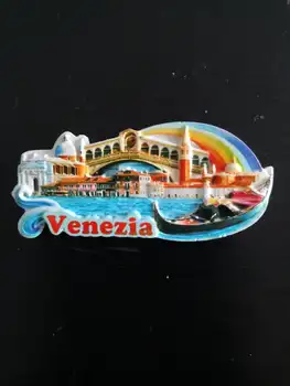 Veneția, Italia, San Francisco statele UNITE ale americii Magnet de Frigider Suveniruri 3d Rășină Frigider Autocolant Accesorii de Bucatarie Decor Acasă Idei de Cadouri