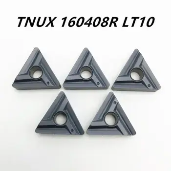 TNUX160408R TNUX160408L TNUX160404R TNUX160404L NN LT10 LAMINA CNC carbură de a introduce strung instrument TNUX 160408 LT10 de tăiere a introduce