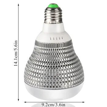 (4buc/Lot) Spectru Complet 50W LED-uri Cresc Light E27 Planta Lampa Pentru Interior cu efect de Seră Hidroponică Cort Floare de Legume în Creștere Bec