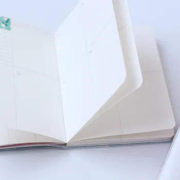 A6 notebook Săptămână plan dungi Căptușite Punctate Jurnal pagini Goale pot alege planificatorii jurnalul de Papetărie mici notepad